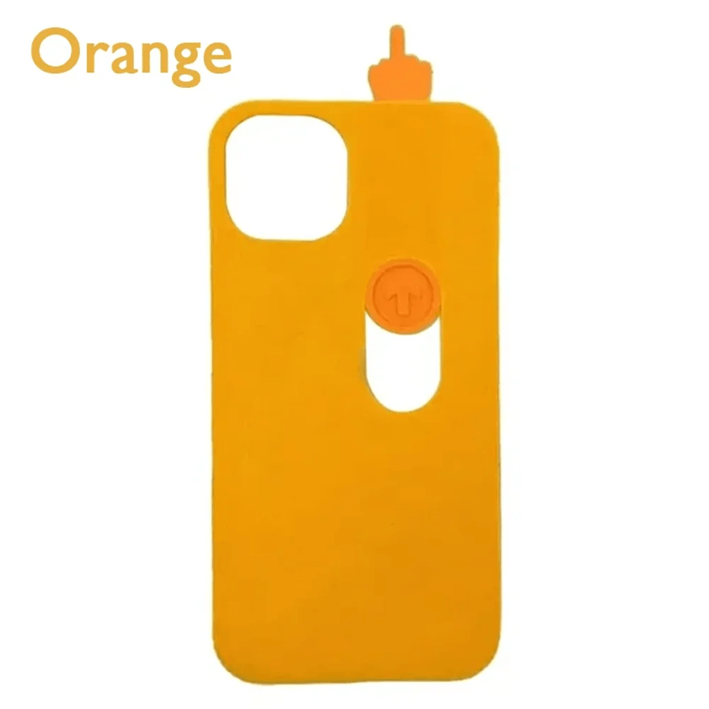 Middle Finger Funny Phone Case For iPhone - IDefend