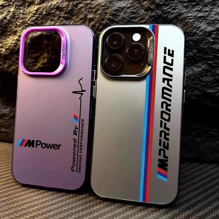 Sports Power-W Car Logo Cover Phone Case for iPhone - IDefend