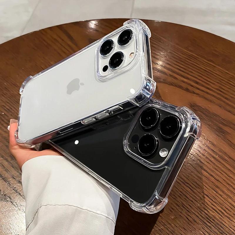 For Apple Original Shockproof Clear Case For iPhone - IDefend