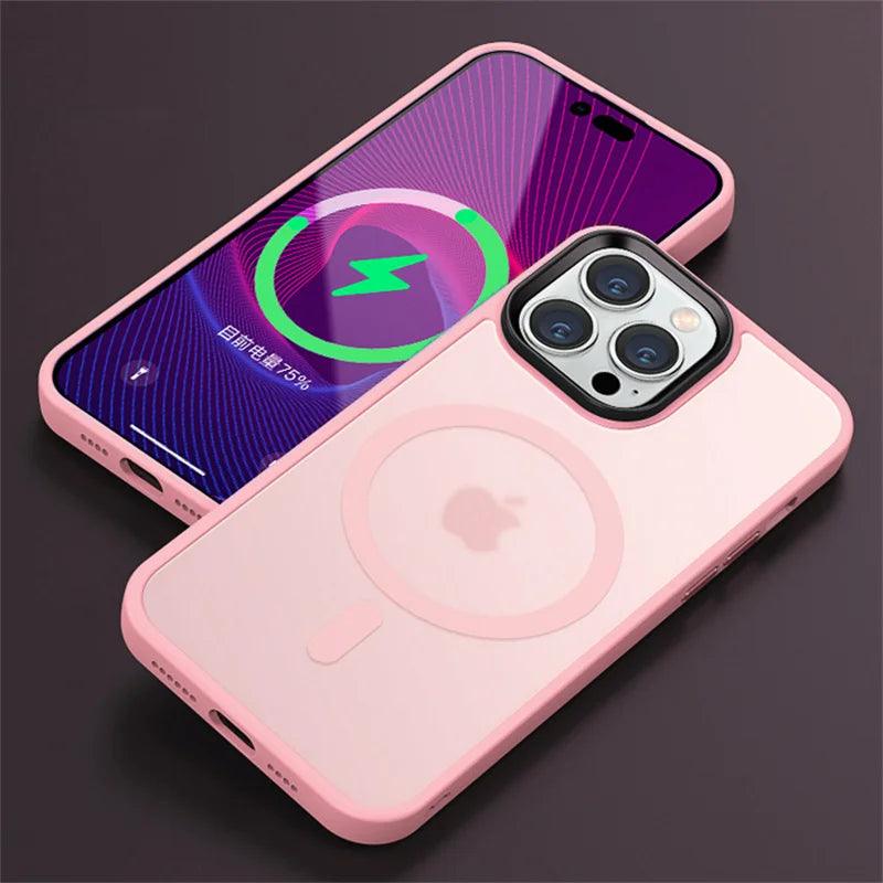 Luxury Mag safe Magnetic Wireless Charging Case 0.2 - IDefend