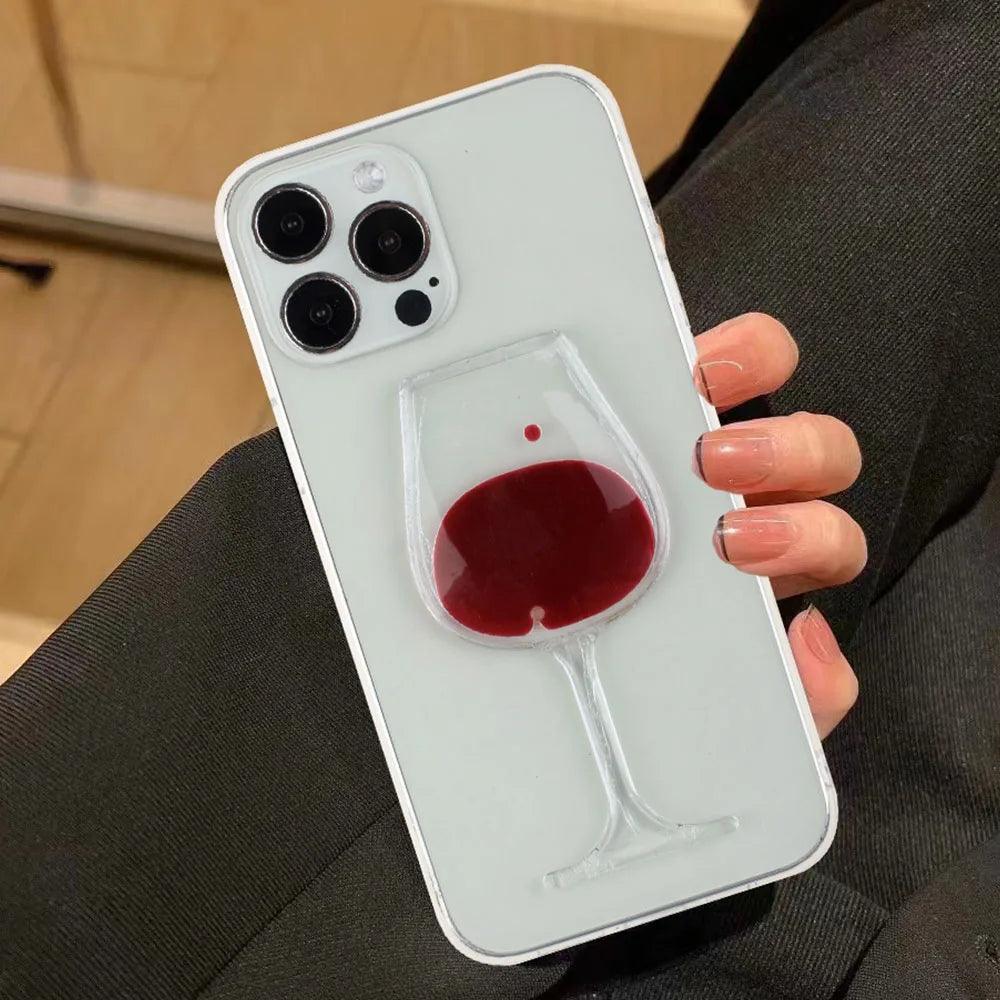 DIY Liquid Quicksand Dynamic Clear Phone Case For iPhone - IDefend