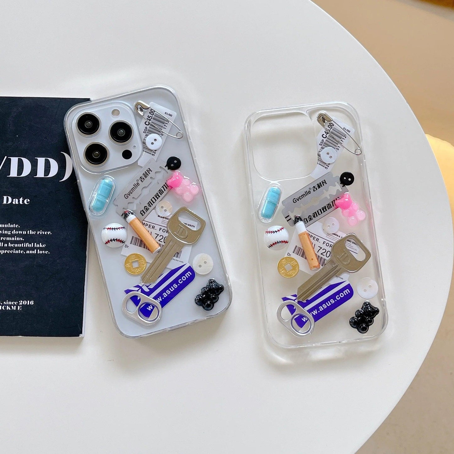 Creative 3D Artificial Cigarette & Knife Case for iPhone - IDefend