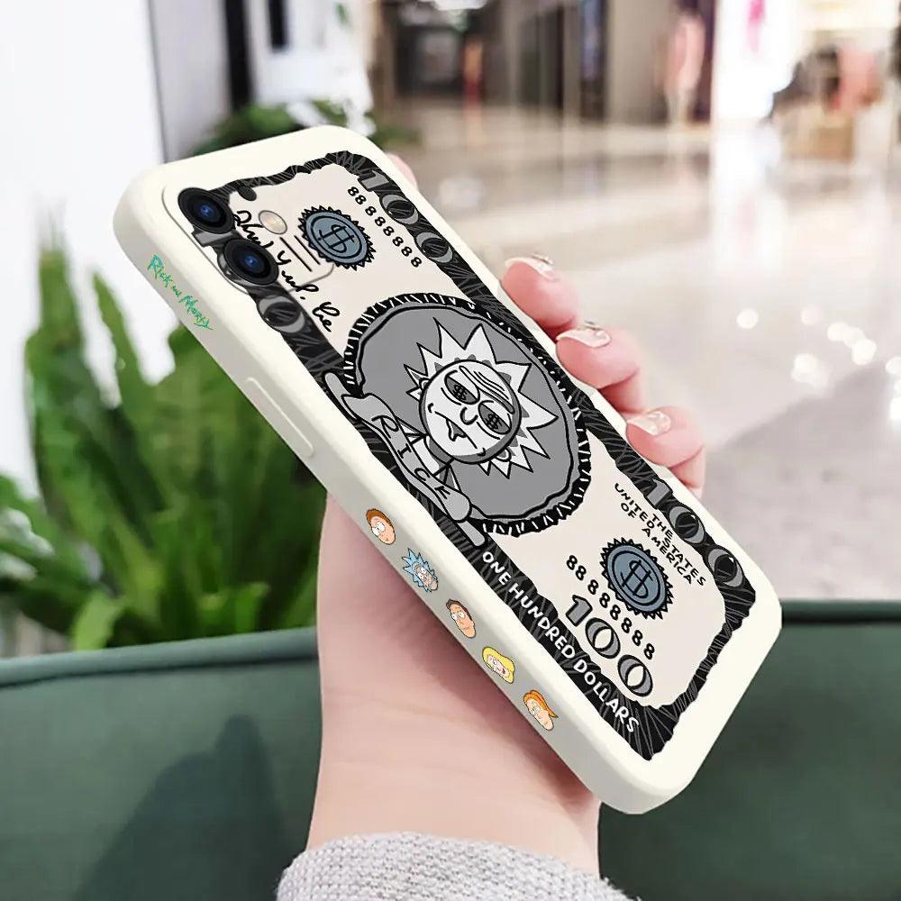 Funny Cartoon Rick and Morti Phone Case For iPhone - IDefend