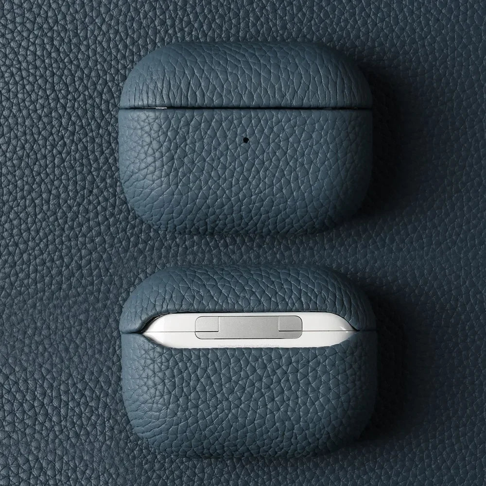 For Airpods Pro Case 100% Genuine Leather Case For Airpods 3 / 2 / Pro2 Protection Box Cases AirPods Case Cowhide Charging Box