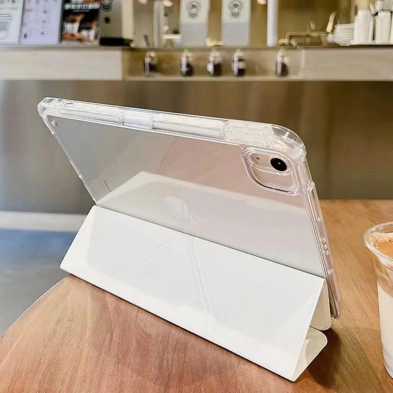 For iPad Air 5 2024 Air 6 11 iPad Pro 11 12.9 13 10 Gen 10.5 10.2 9th 8th 6th 5th 9.7 inch Mini 7 6 Smart Case with Pen Holder - IDefend