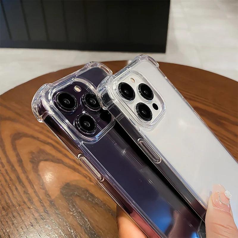 For Apple Original Shockproof Clear Case For iPhone - IDefend