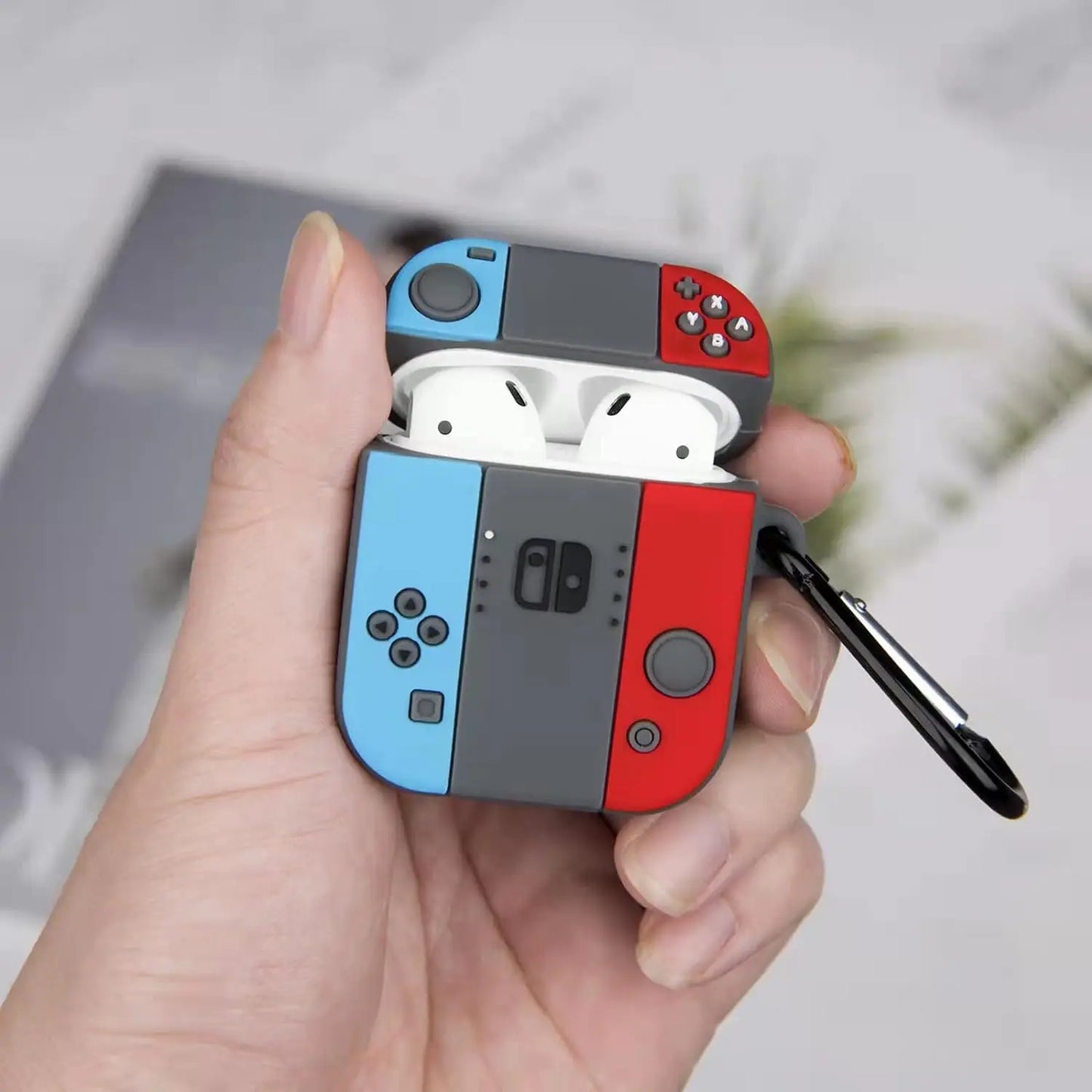Ceative Game Switch Case For Airpods Pro 2 Case,Protective Earphone Silicone Cover For Airpods 1/2/3 Case Kids Funda