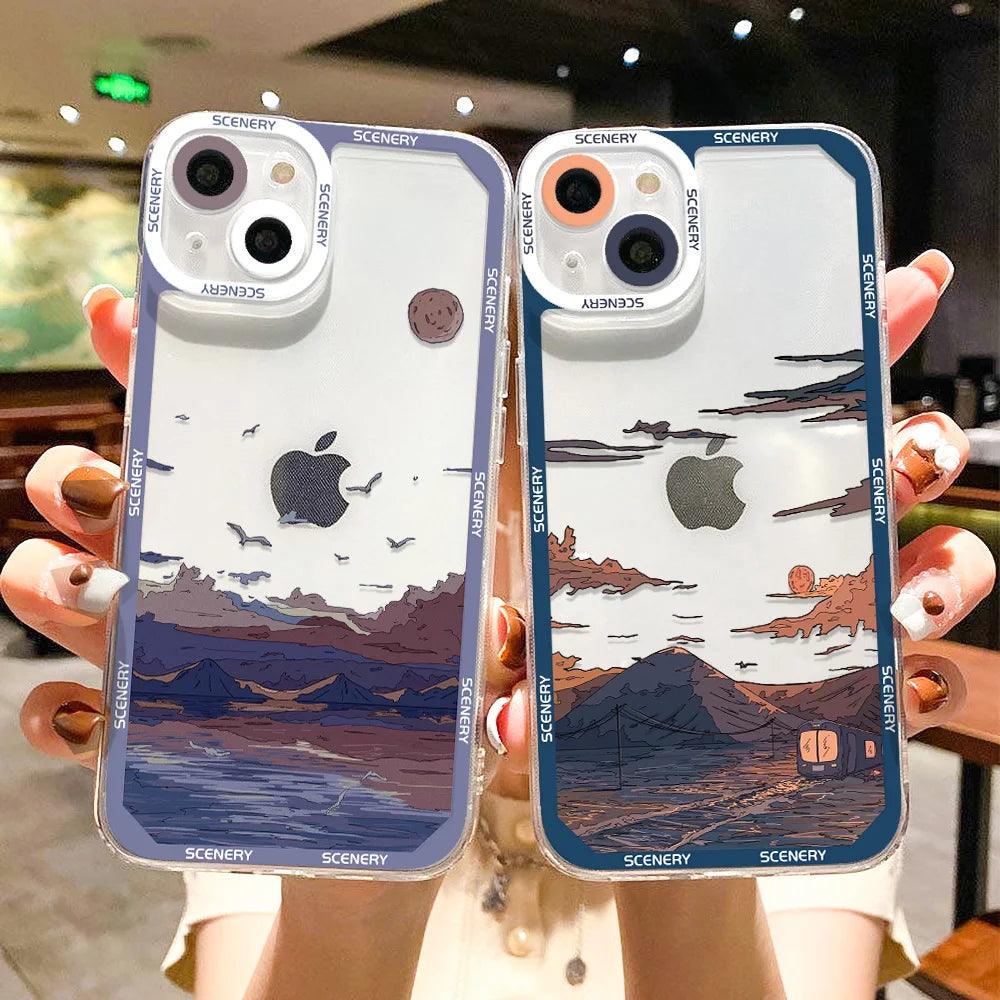 Scenery Sunset Phone Case For IPhone - IDefend
