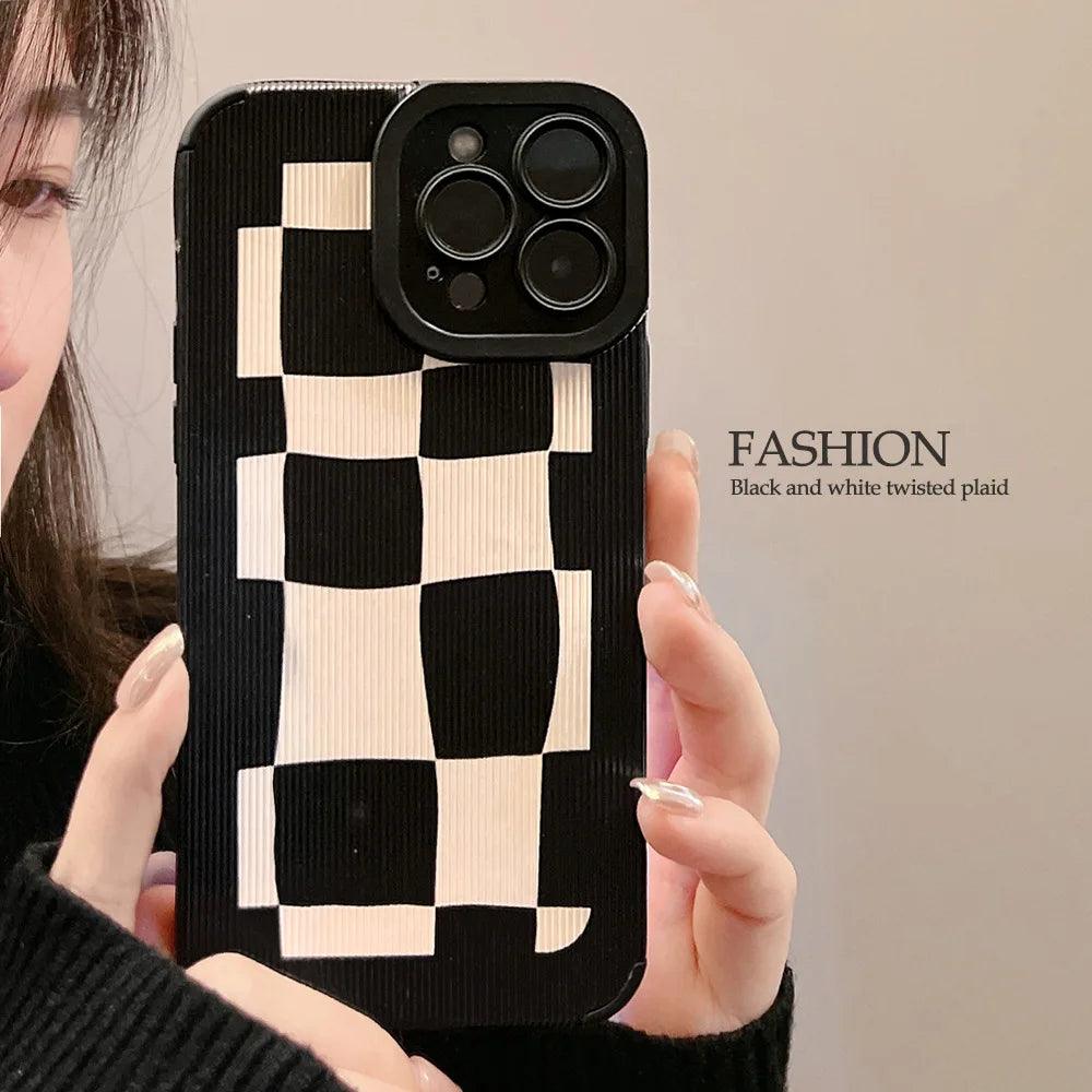 Retro tiger leather phone case for iphone - IDefend