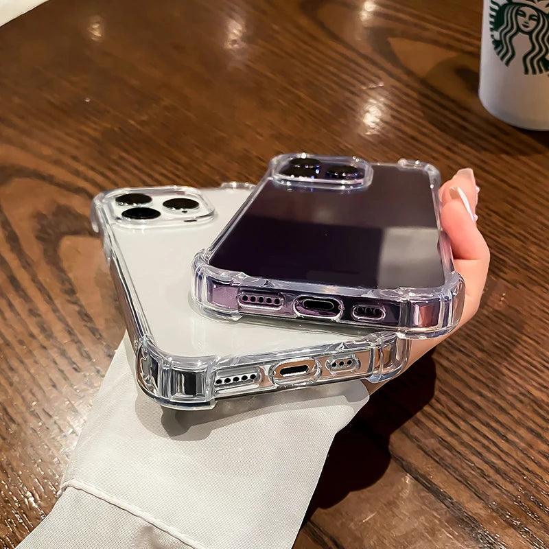 For Apple Original Shockproof Clear Case For iPhone - IDefend