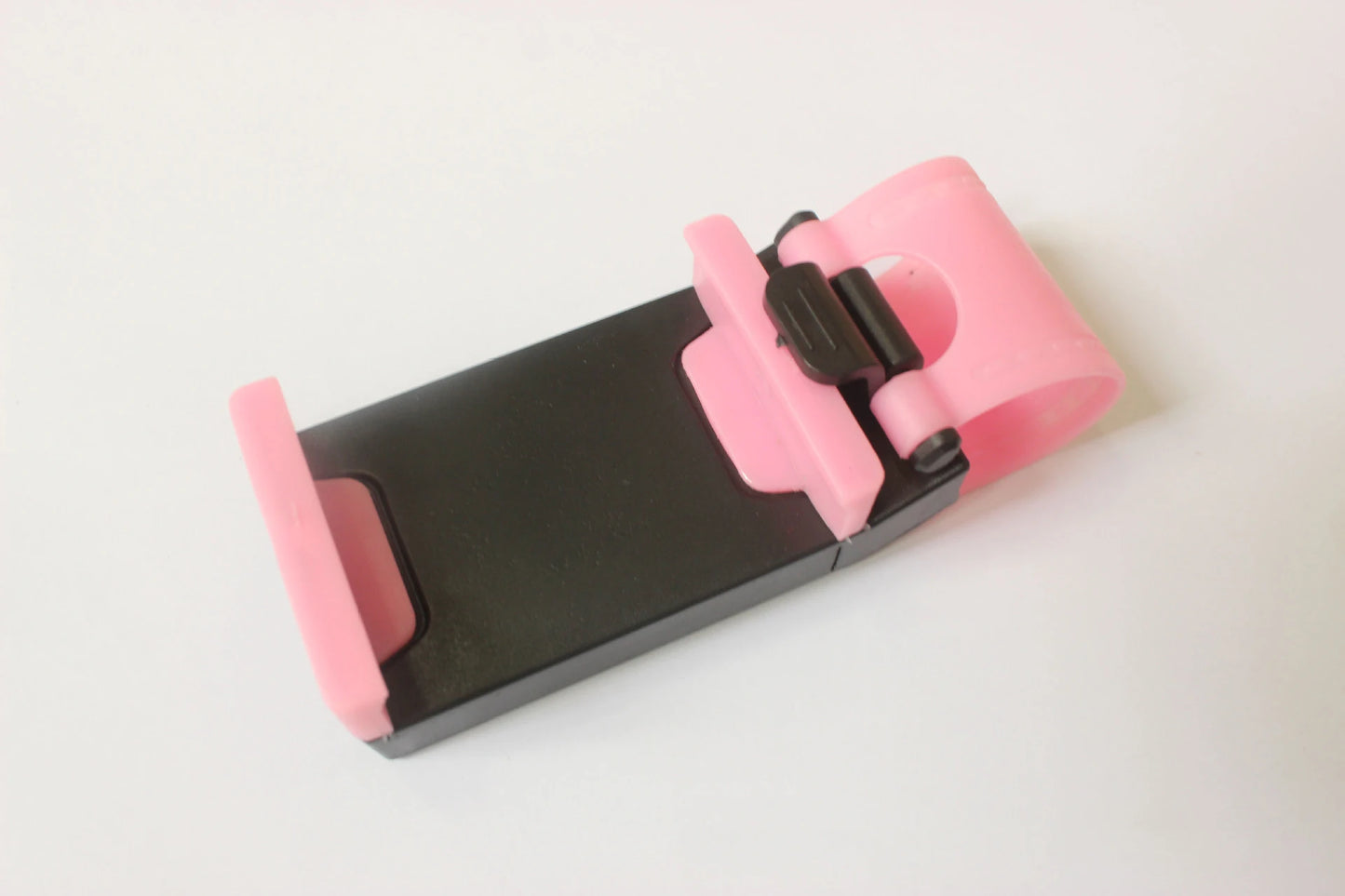 Car Phone Holder Mounted On Steering Wheel Cradle Smart Mobile Phone Clip Mount Holder Car Accessories Interior