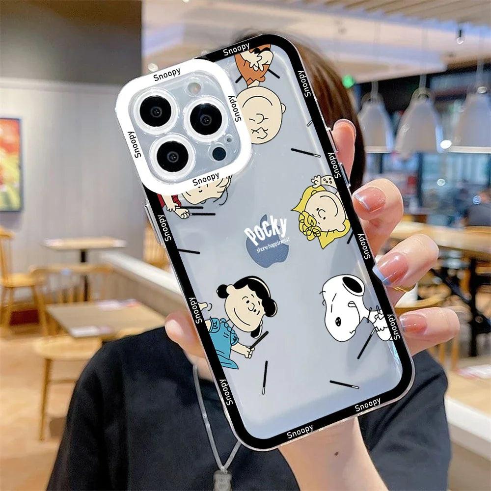 Cute CharlieS Browns And Snoopys Phone Case For iPhone 0.1 - IDefend
