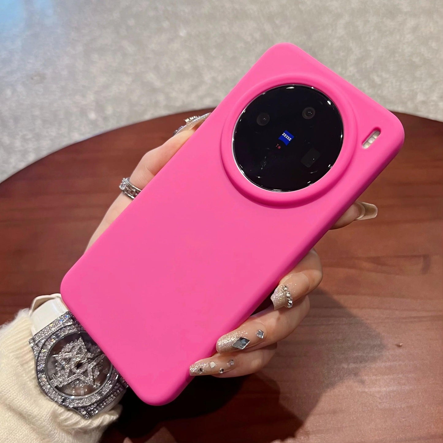 Slim Soft Liquid Silicone Case For VIVO X200 - IDefend