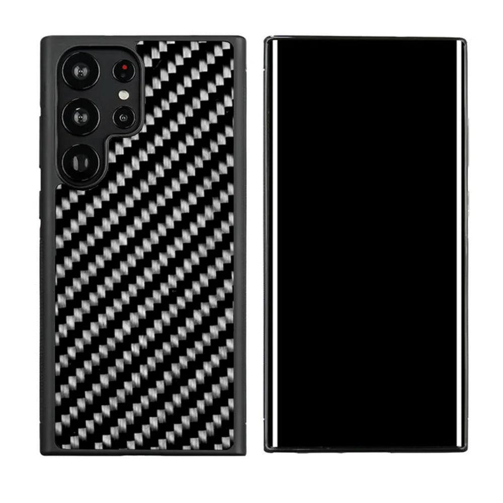 Real Carbon Fiber Cover for Samsung Galaxy S21Plus - IDefend
