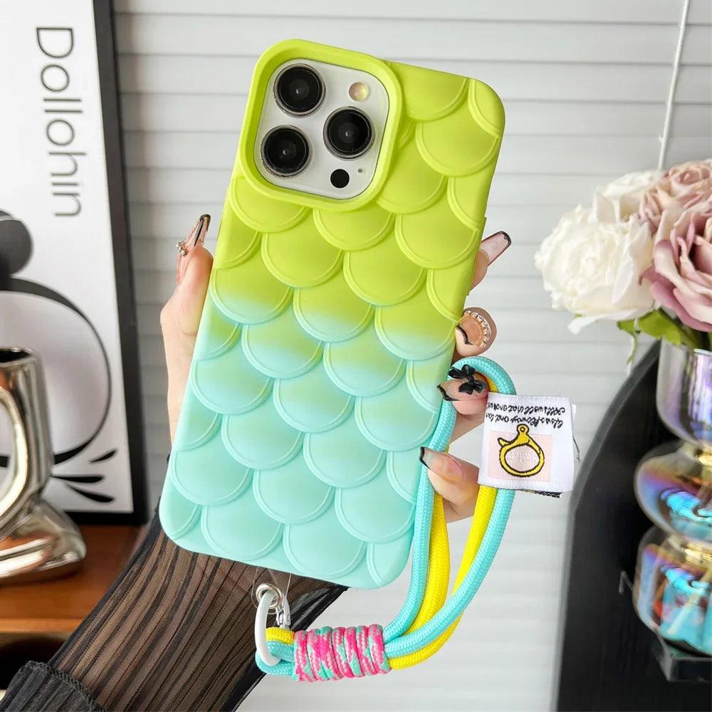 Gradient Mermaid Three-Dimensional For Apple - IDefend