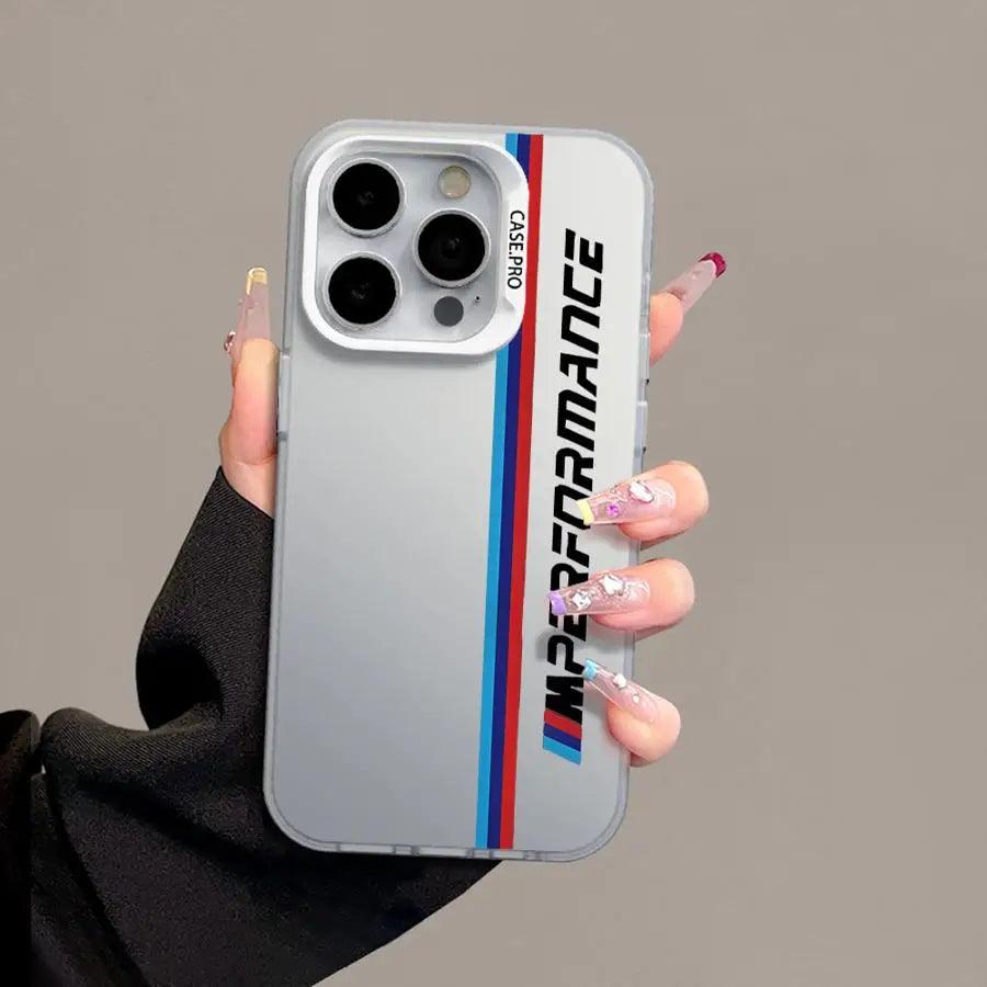 Sports Power-W Car Logo Cover Phone Case for iPhone - IDefend