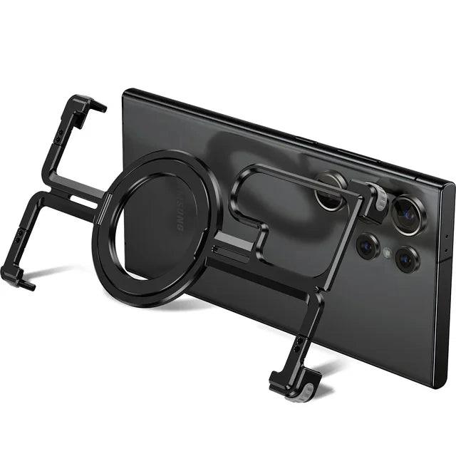 Ring Stand Magnetic Phone Case For Samsung - IDefend