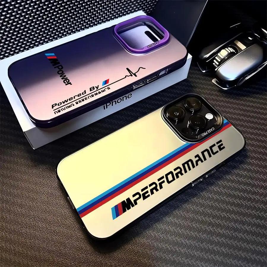 Sports Power-W Car Logo Cover Phone Case for iPhone - IDefend