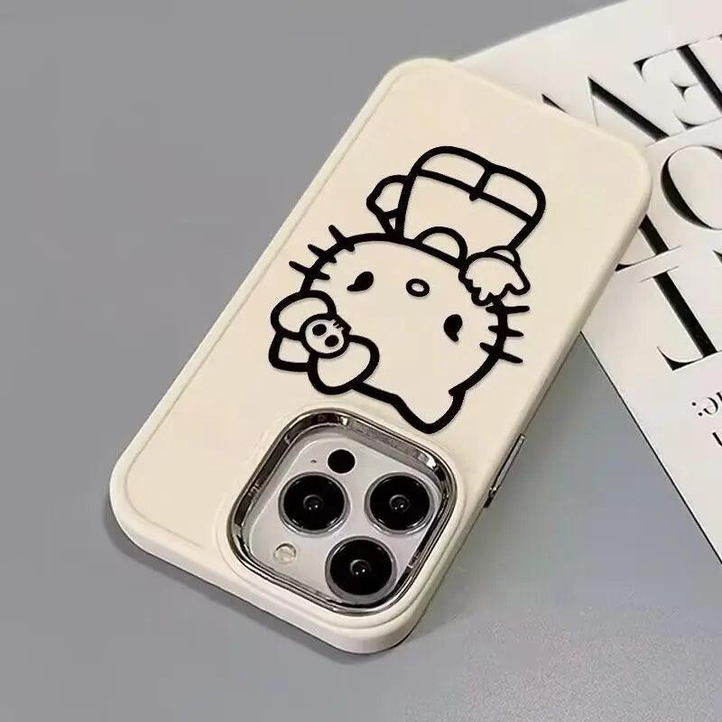 Miniso Sanrio Lovely Hello Kitty Phone Case For iphone - IDefend