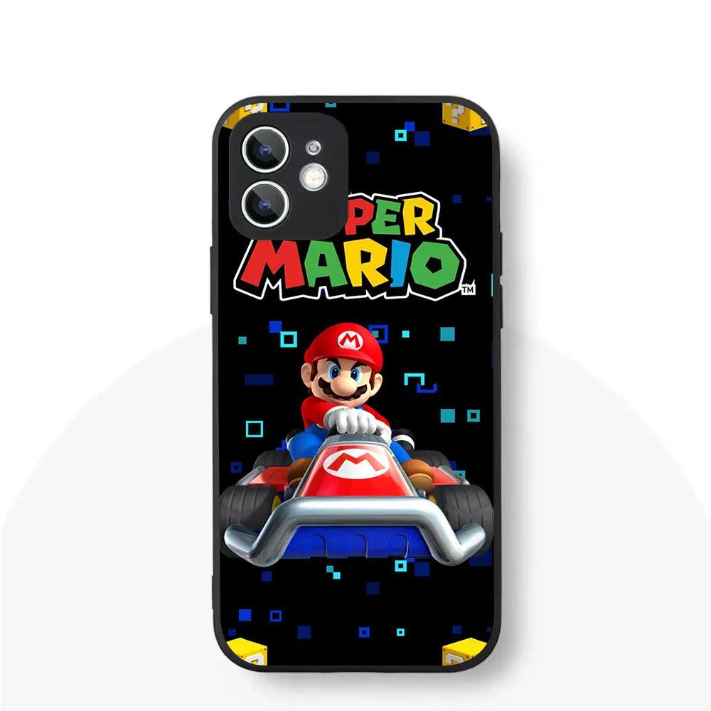 Cartoon Marios Silicone Case For iPhone 3 - IDefend