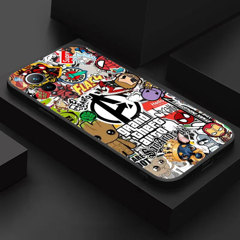 Avengers Endgame Heroes Marvel Phone Case For Xiaomi 14T 13T 12T 11T 10 14 Pro 12 Mi 11 Lite Poco X3 X4 X5 X6 M5 F5 F6 Pro Cover