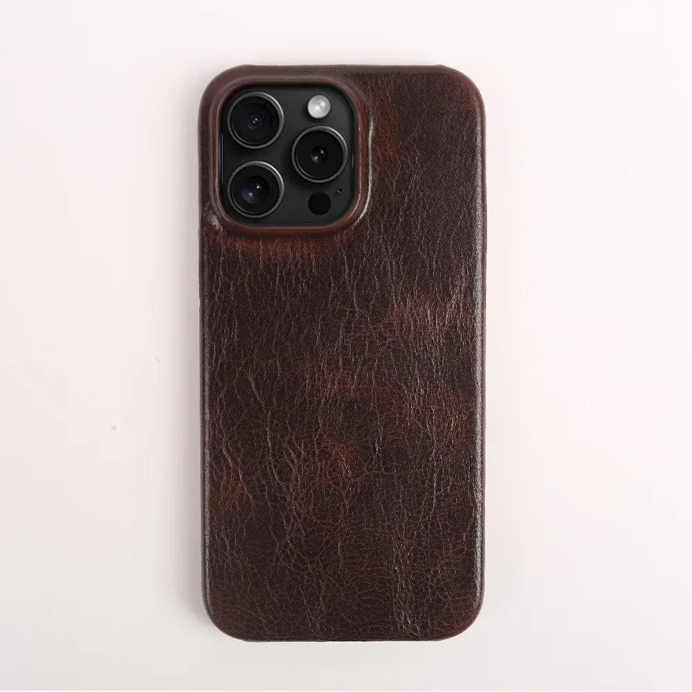 Business Genuine Leather Case for iPhone 2 - IDefend