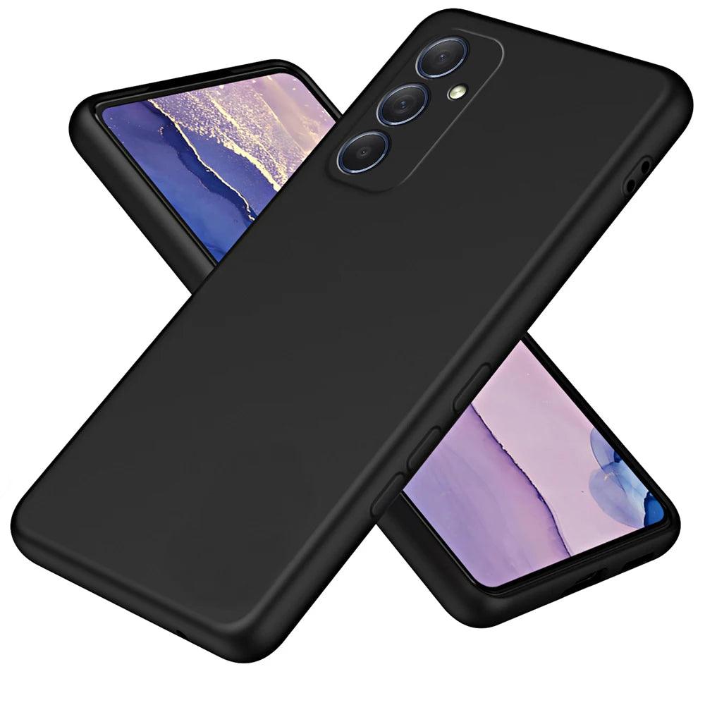 Original Solid Silicone Phone Case For Samsung Galaxy - IDefend