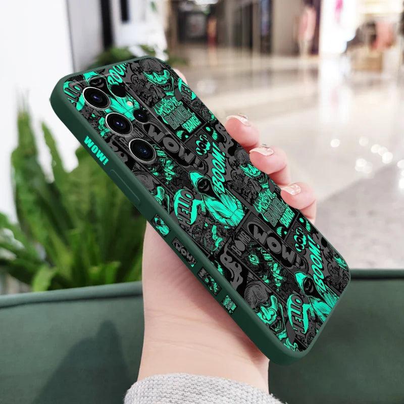 Blackened Clown Phone Case For Samsung 0.1 - IDefend