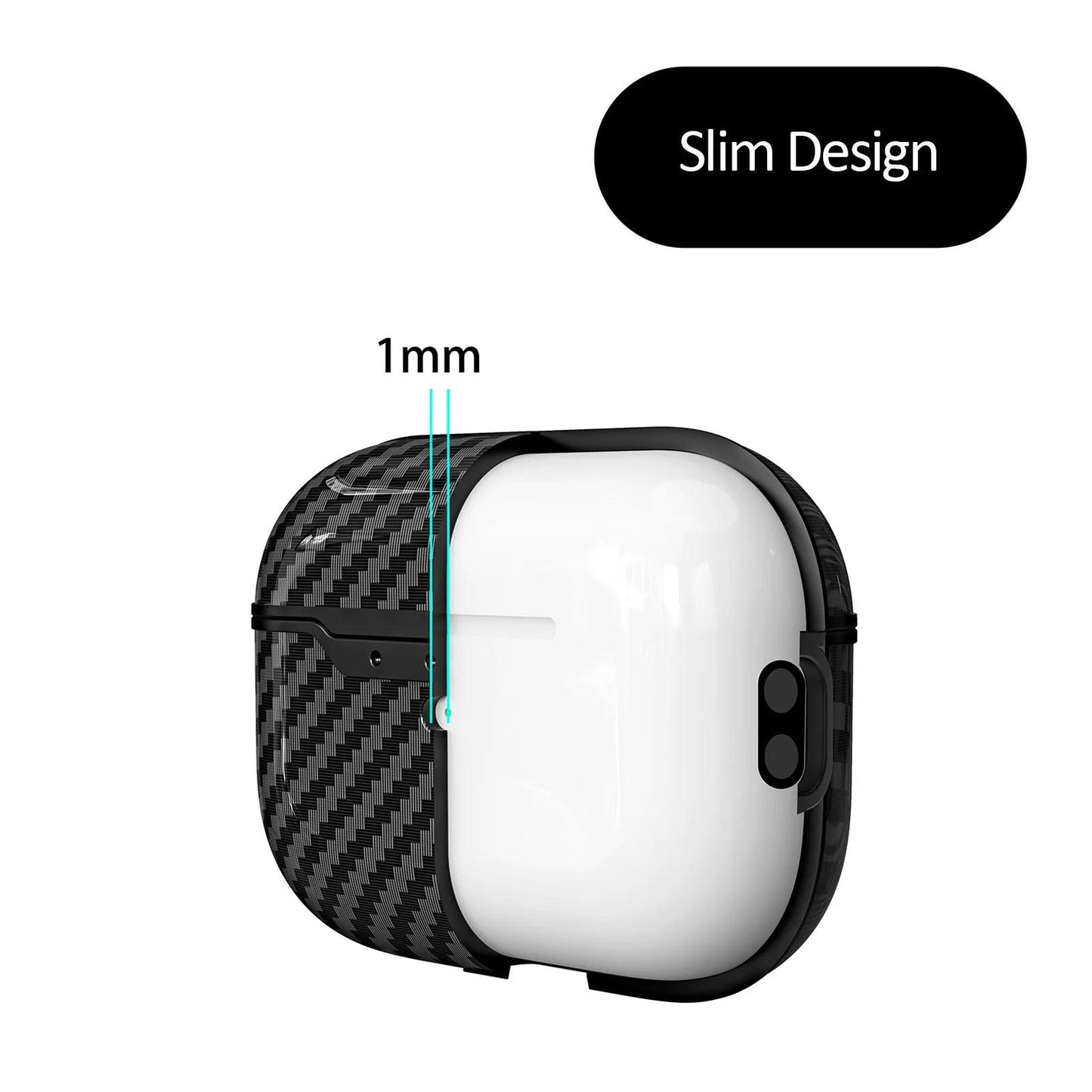 Carbon Fiber Case For Apple AirPods - IDefend