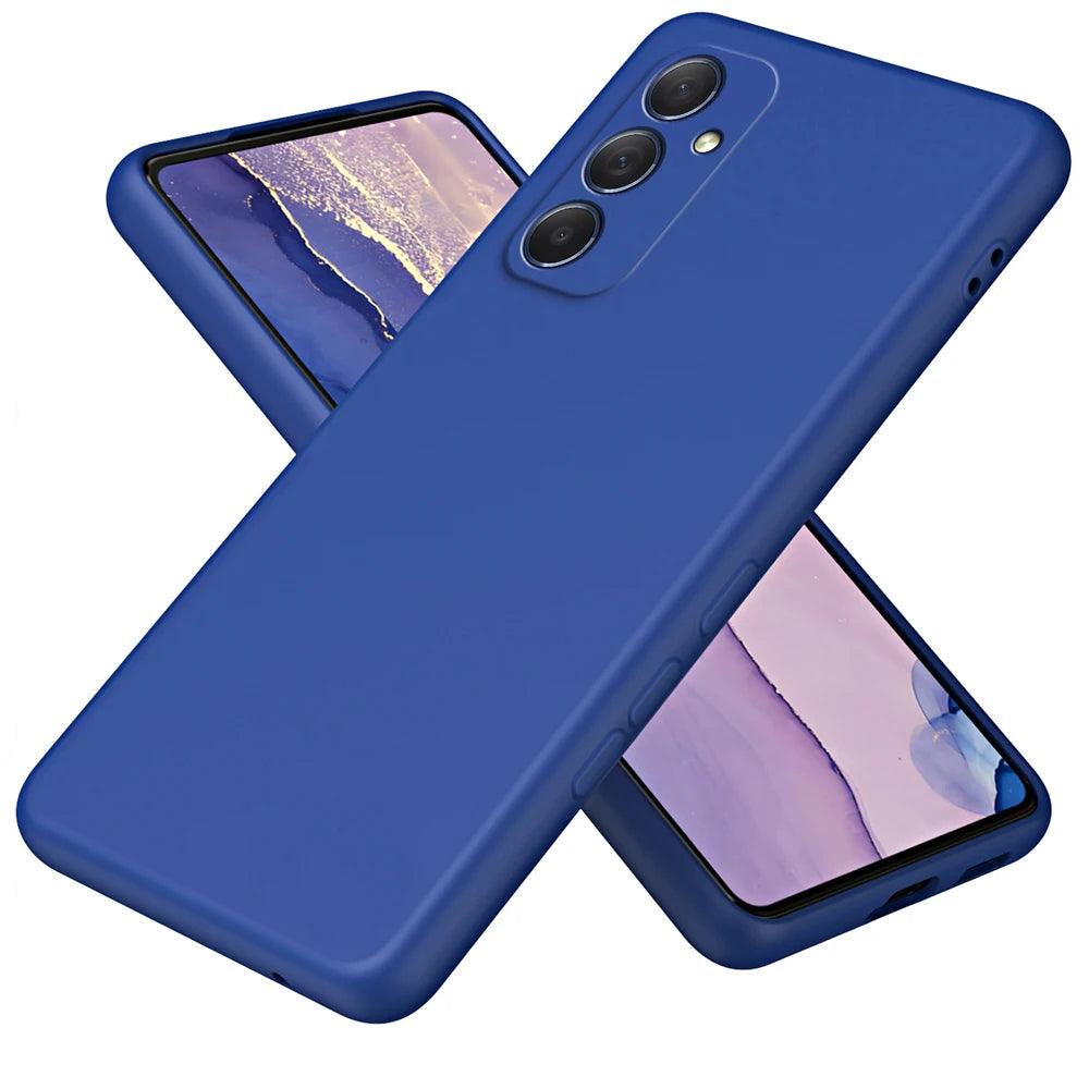 Original Solid Silicone Phone Case For Samsung Galaxy - IDefend