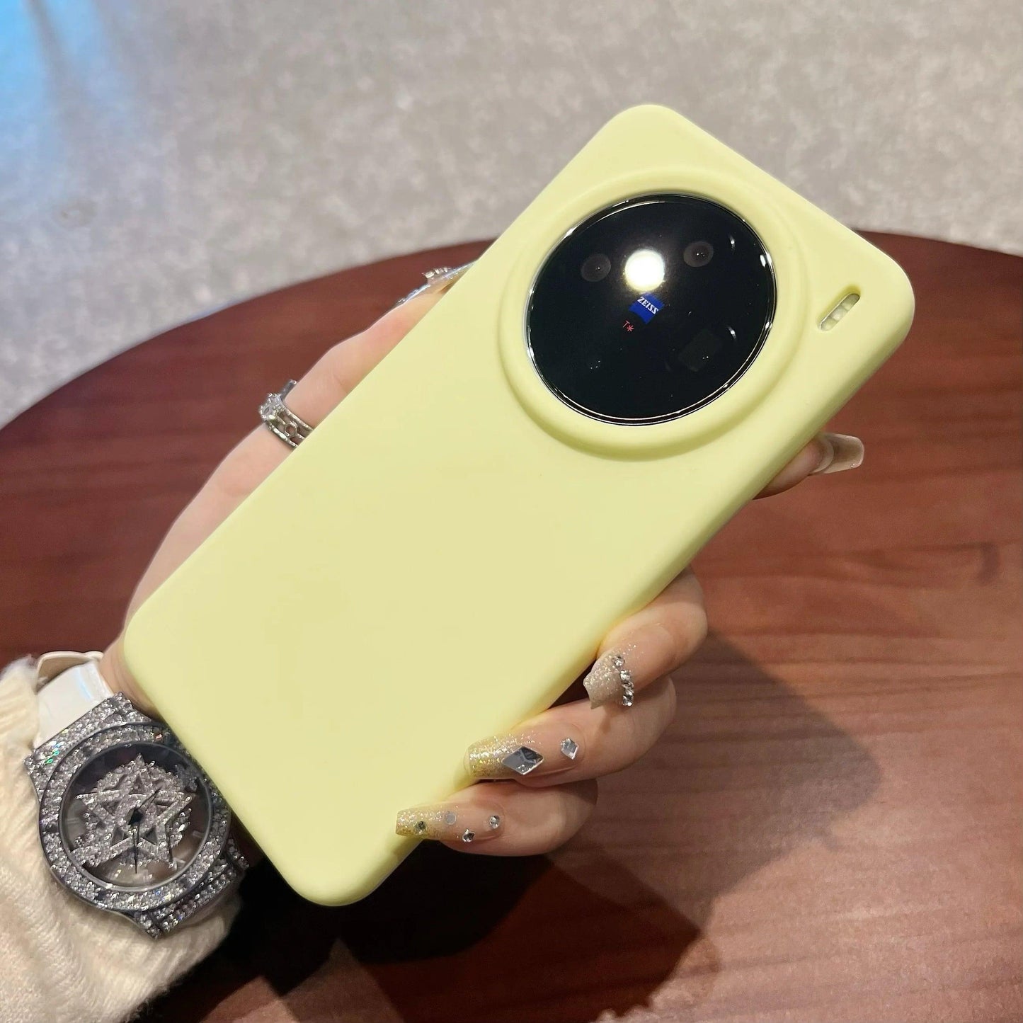 Slim Soft Liquid Silicone Case For VIVO X200 - IDefend