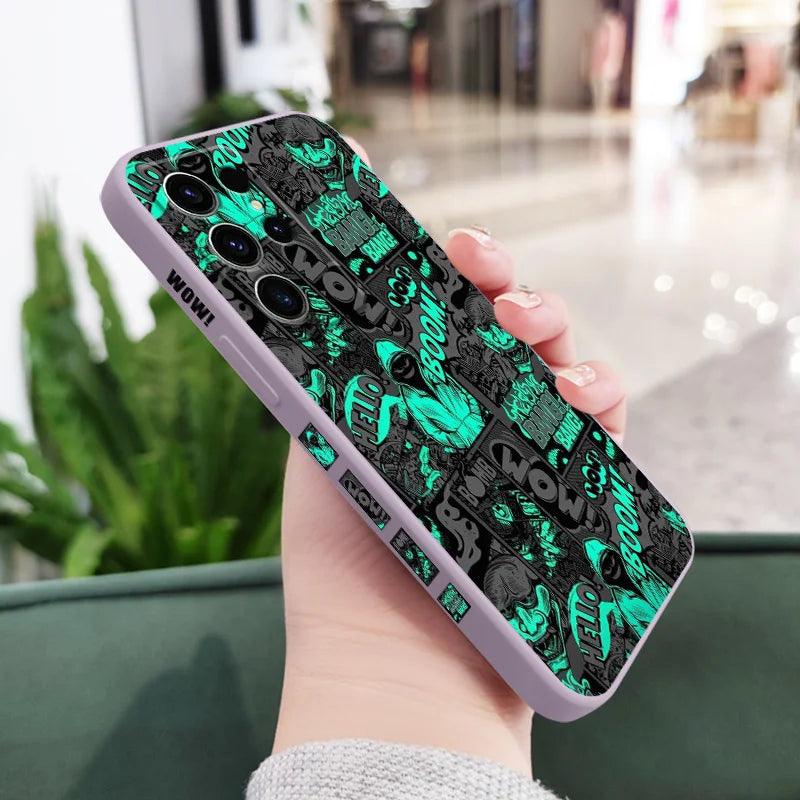 Blackened Clown Phone Case For Samsung - IDefend