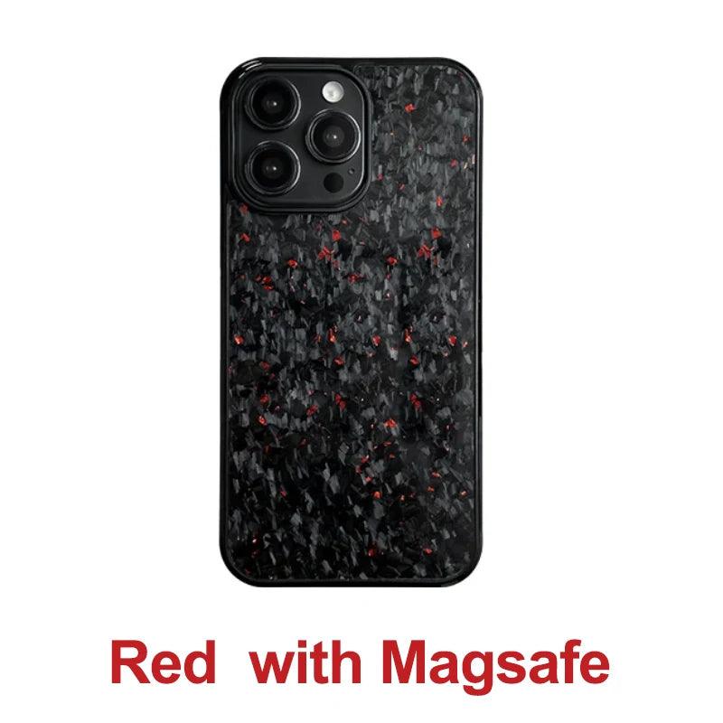 Magsafe Forged Carbon Fiber TPU Phone Case for iPhone 16 series - IDefend