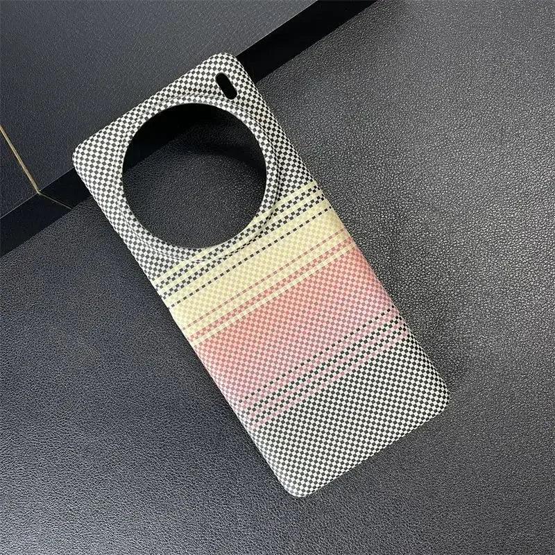 Case For VIVO X200 Pro Mini X100 Ultra Luxury Carbon Fiber Stripe - IDefend
