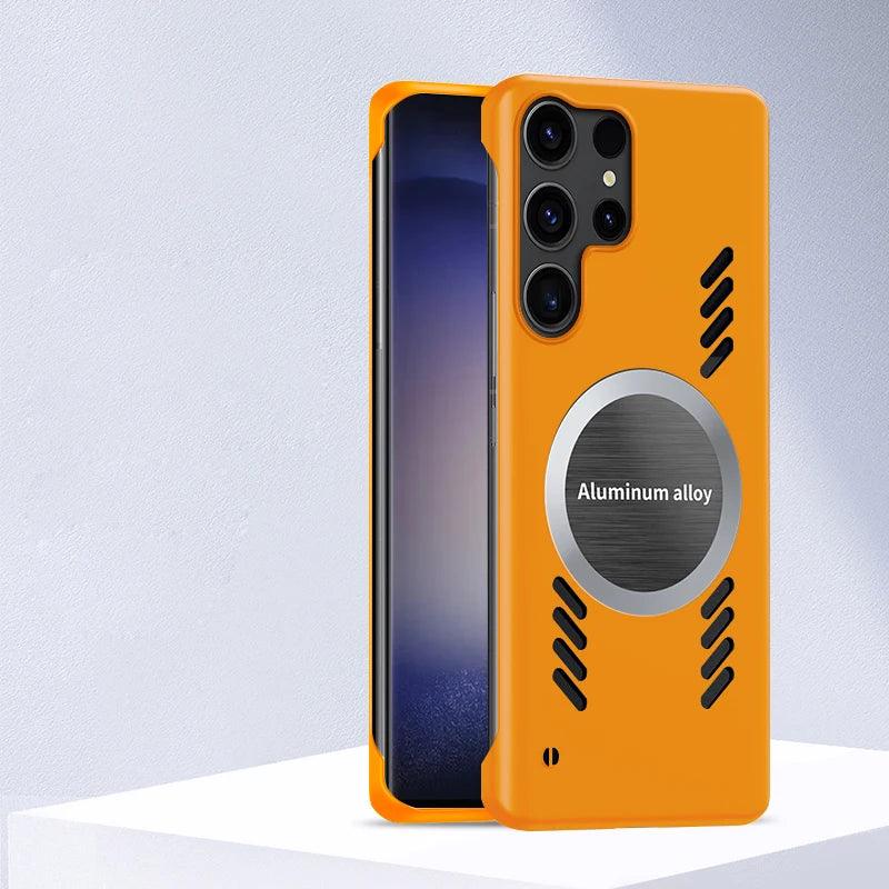 Luxury Graphene Heat Dissipation Cooling Magnetic Phone Case for Samsung - IDefend