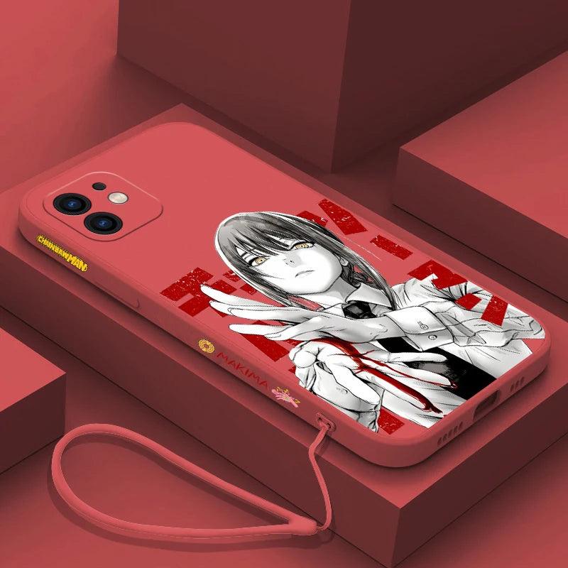 Chainsaw Man Makima Phone Case For iPhone - IDefend