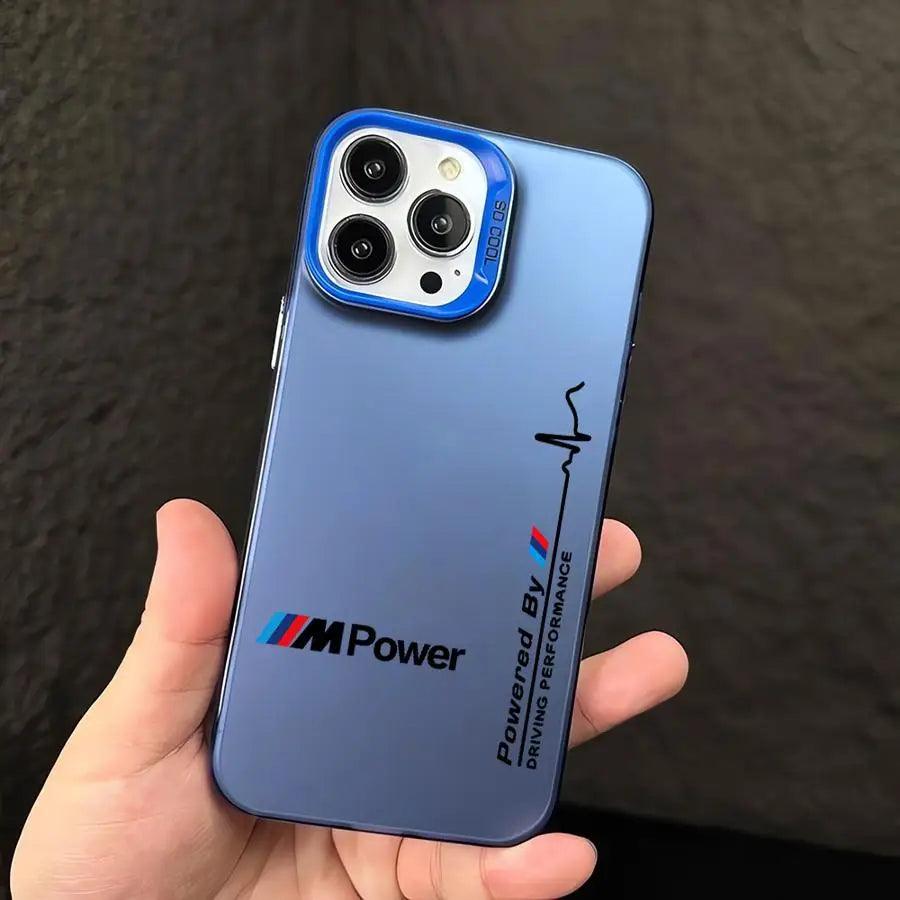 Sports Power-W Car Logo Cover Phone Case for iPhone - IDefend