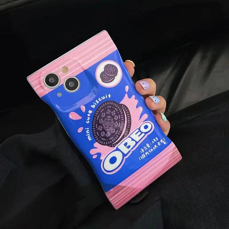 Strawberry Flavored Biscuit Phone Case For iPhone - IDefend