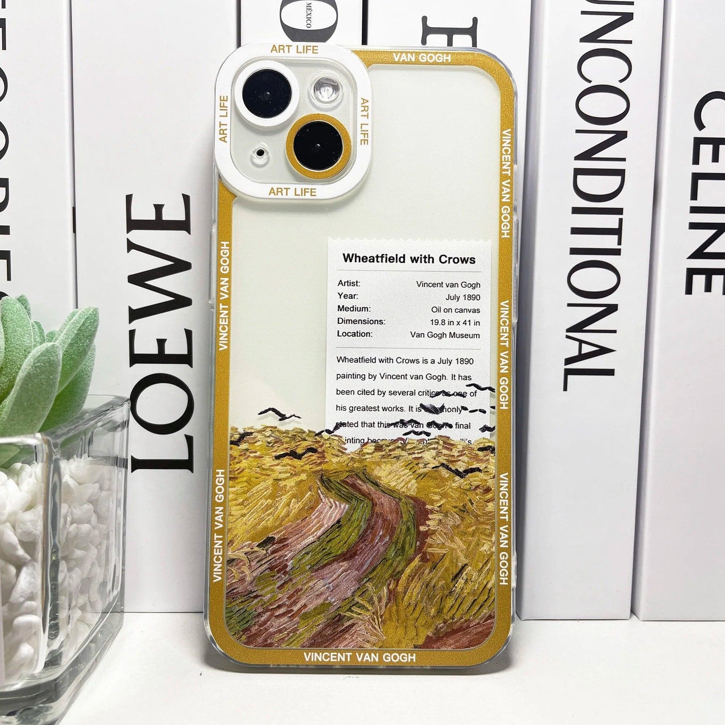 Van Gogh Sunflowers The Starry Night Art Aesthetic Phone Case For iPhone - IDefend
