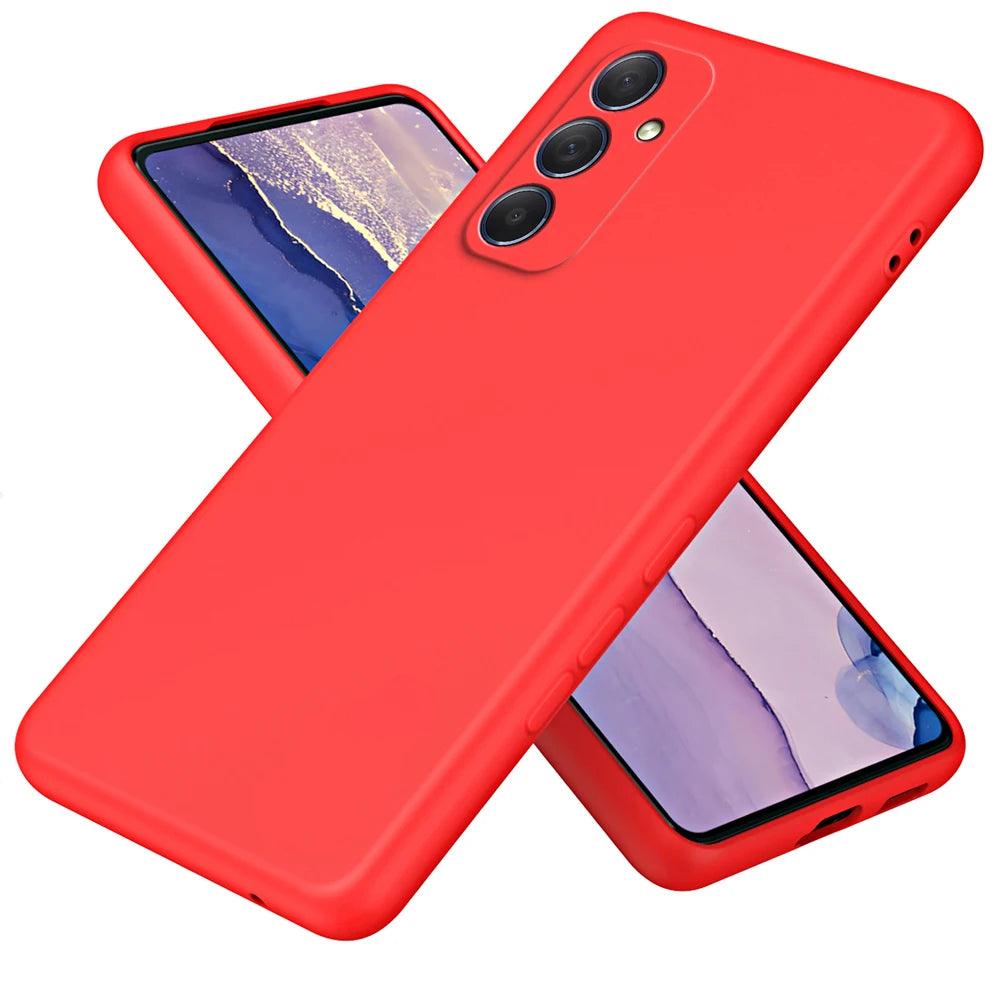 Original Solid Silicone Phone Case For Samsung Galaxy - IDefend