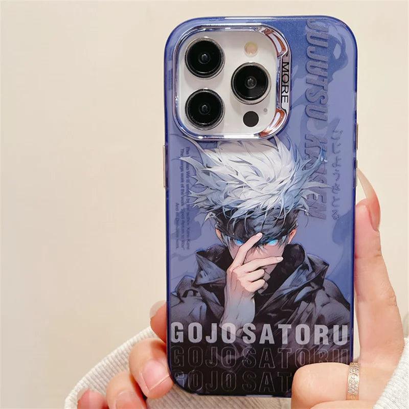 Jujutsu Satoru Gojo Kaisen Aurora Clear Phone Case For iPhone - IDefend