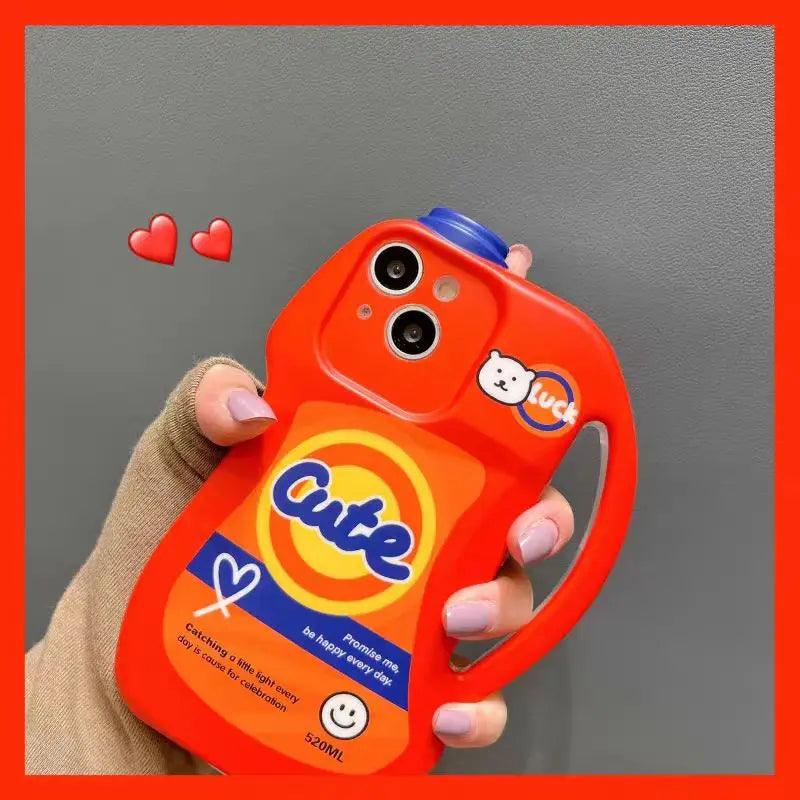 Funny personalized laundry deterge iPhone Case - IDefend