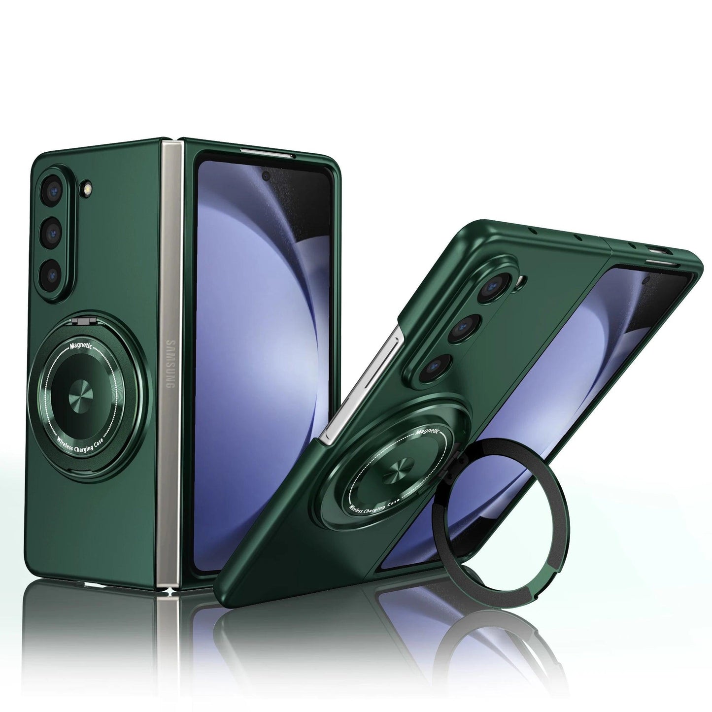 Foldable Magnetic Suction 360 ° Rotating Bracket Phone Case For Samsung - IDefend
