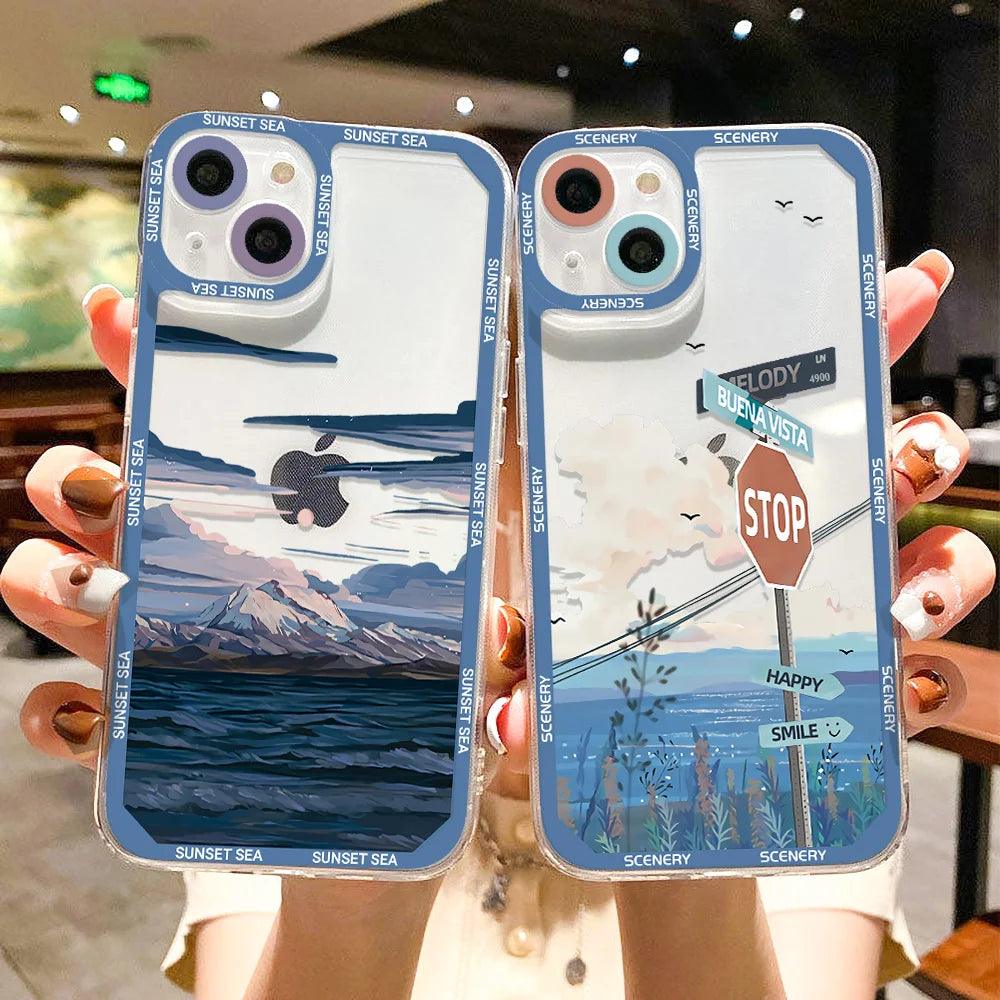 Scenery Sunset Phone Case For IPhone 1 - IDefend