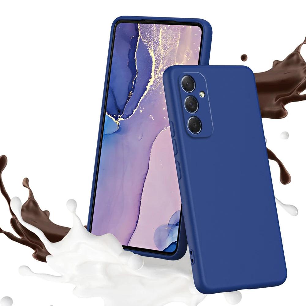 Original Solid Silicone Phone Case For Samsung Galaxy - IDefend