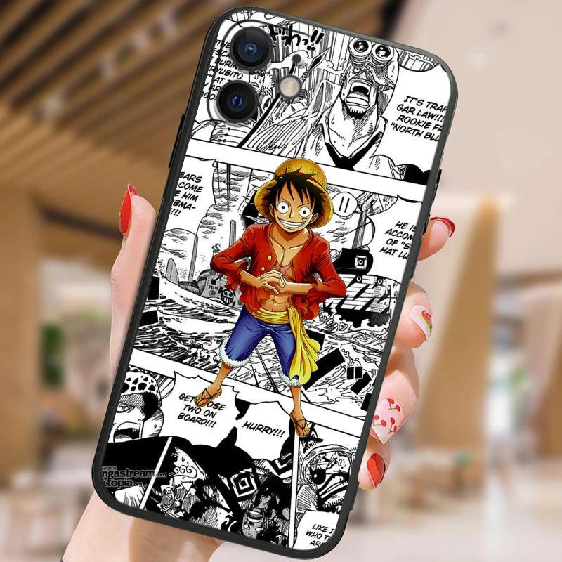 Ones Pieces Anime D-Luffy Phone Case For Apple iPhone 0.3 - IDefend