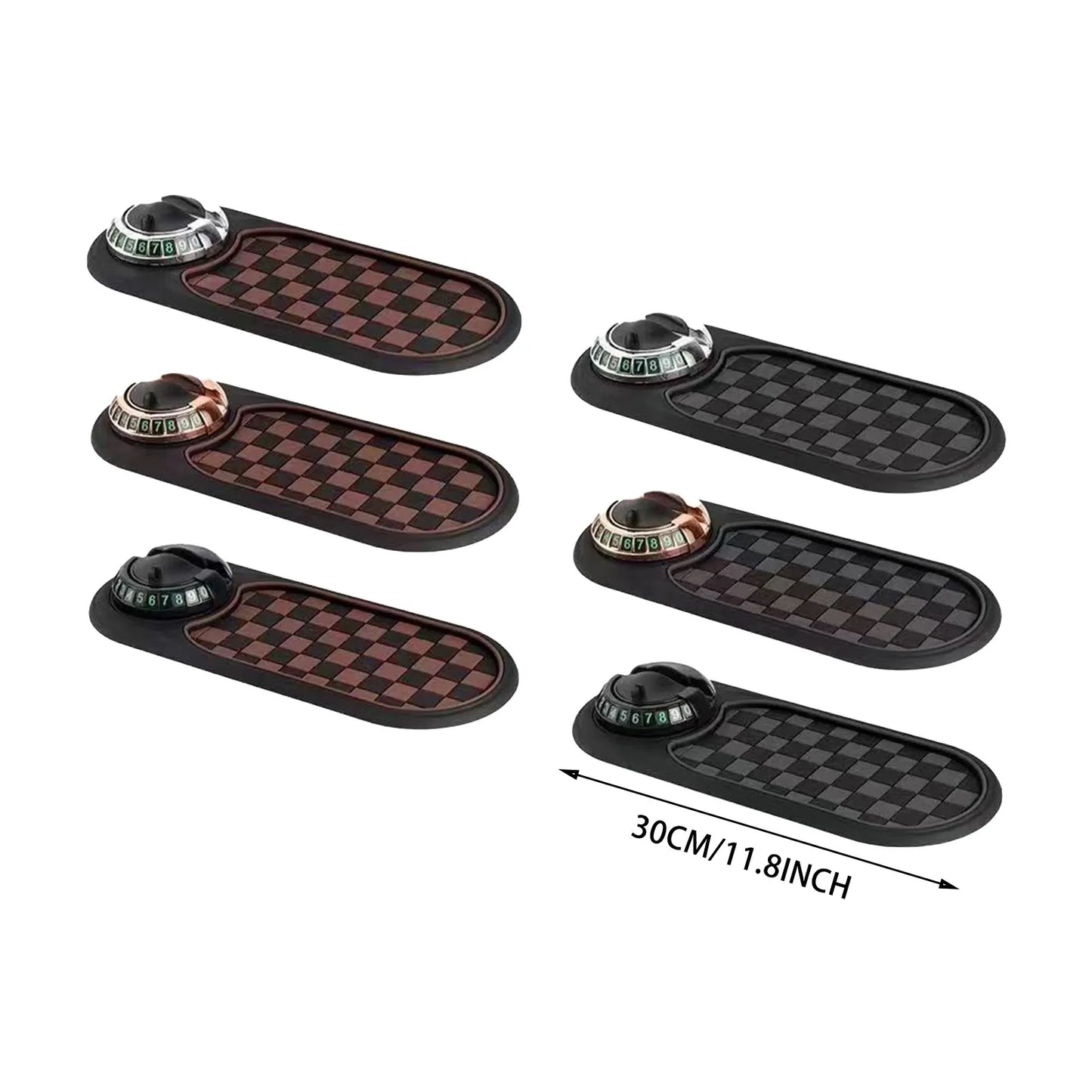 Car Anti-slip Mat Phone Holder 360-degree Rotation Car Dashboard Mat with Phone Holder for Anti-slip Wear Resistant for Safe