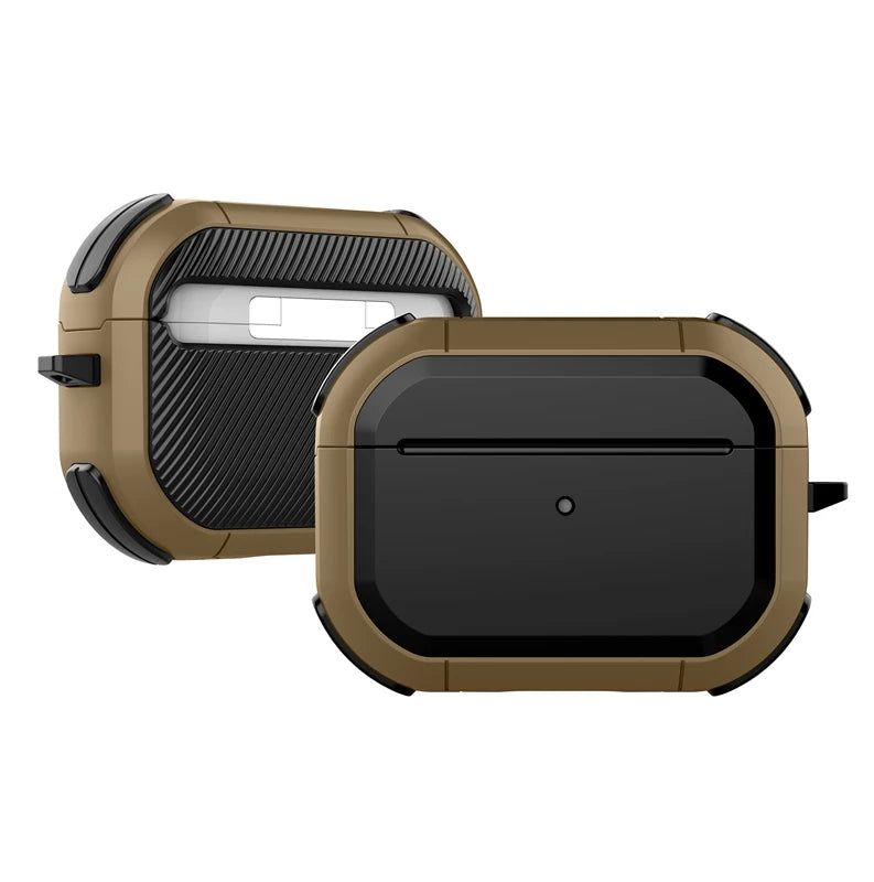 Armor Protective Case For AirPods Pro 2nd Generation AirPods 4 3rd 3 2 1st Gen Cover Accessories Shockproof Coque Capa Funda