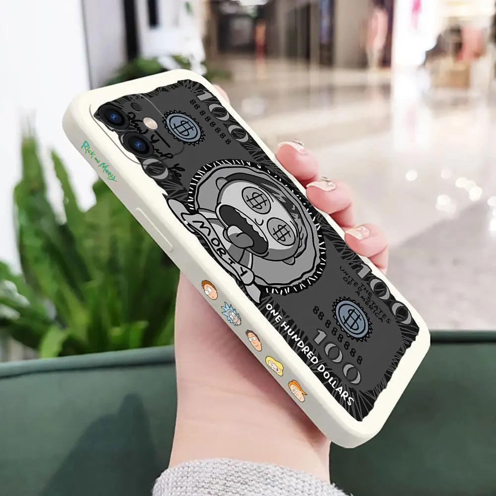Funny Cartoon Rick and Morti Phone Case For iPhone - IDefend