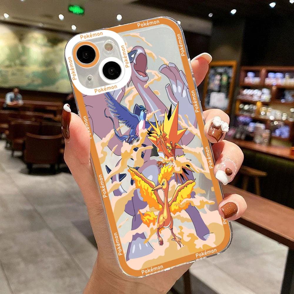 Pokémons Pikachu Gengar Eevee Phone Case For iPhone - IDefend